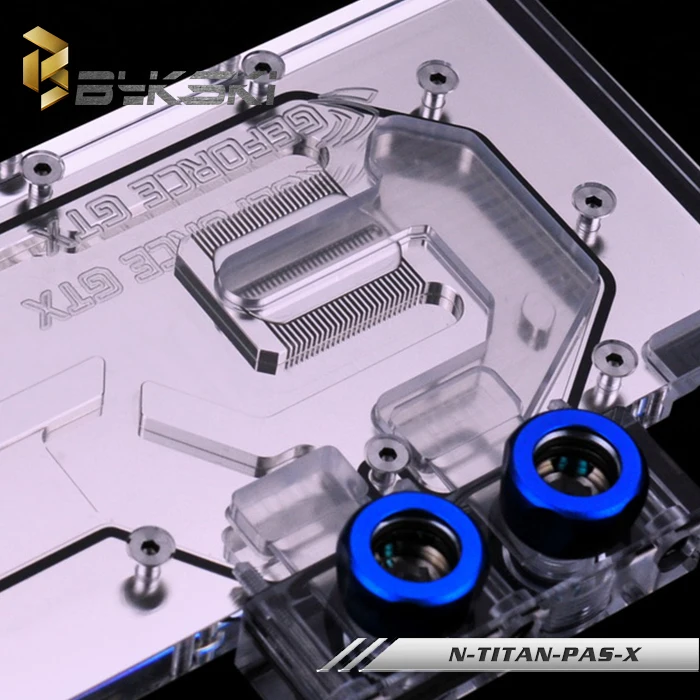 Bykski N MS1080GM X VGA полное покрытие блок водяного охлаждения со светодиодной