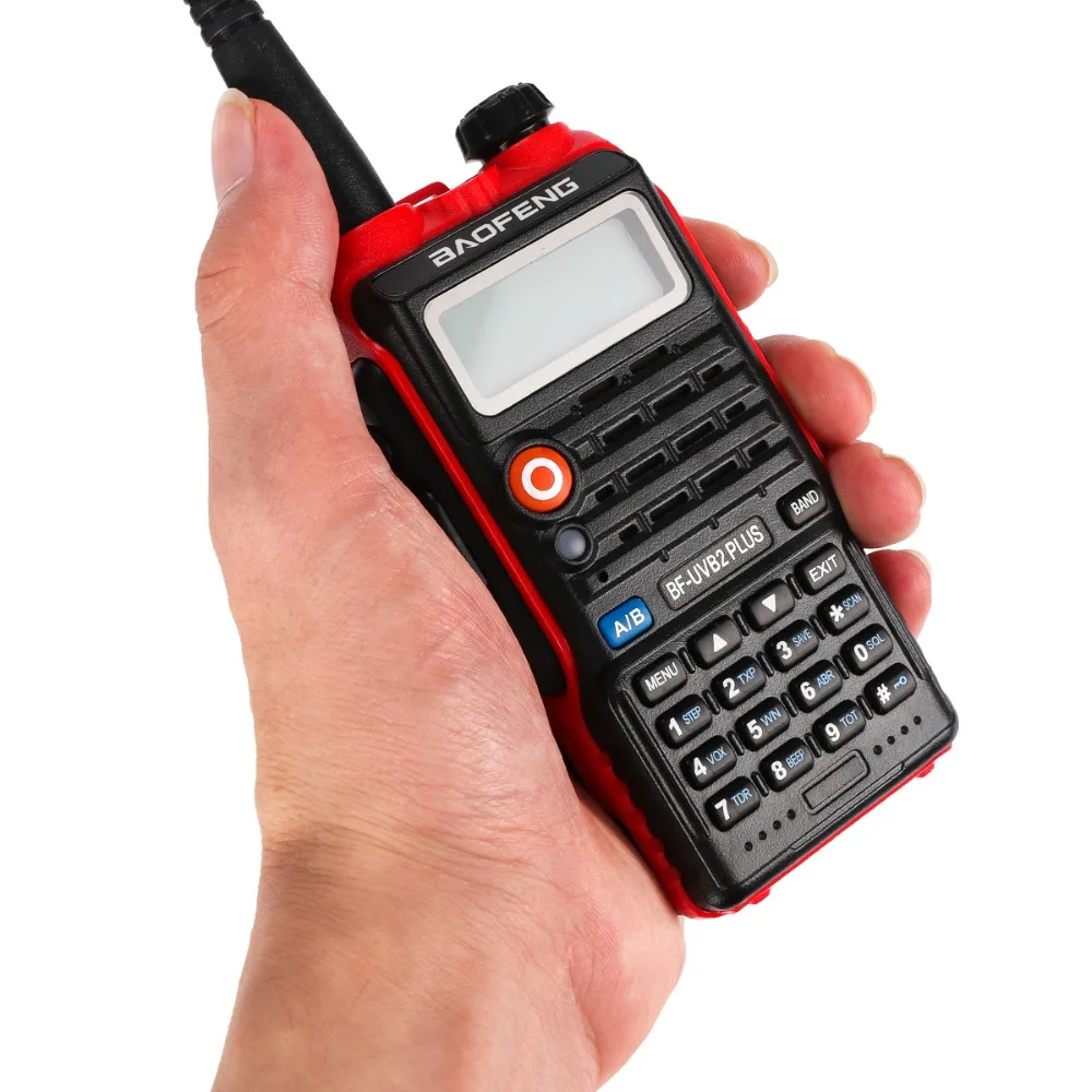 Новейший светодиодный светильник, аккумулятор 4800 мА/ч, Bf-Uvb2, Baofeng Uvb2 Plus, для WalkieTalkie Cb, радио, мобильного телефона, высокая мощность, Baofeng, 8 Вт, b2