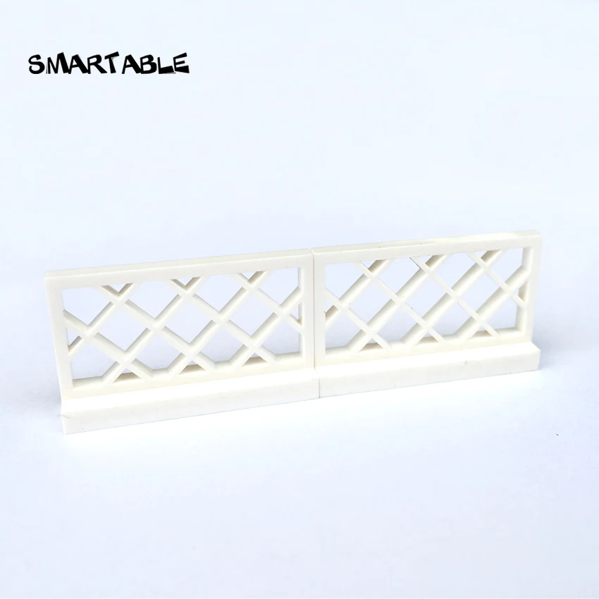 Забор Smartable 1x4x2 строительные блоки детали игрушки для детей образование
