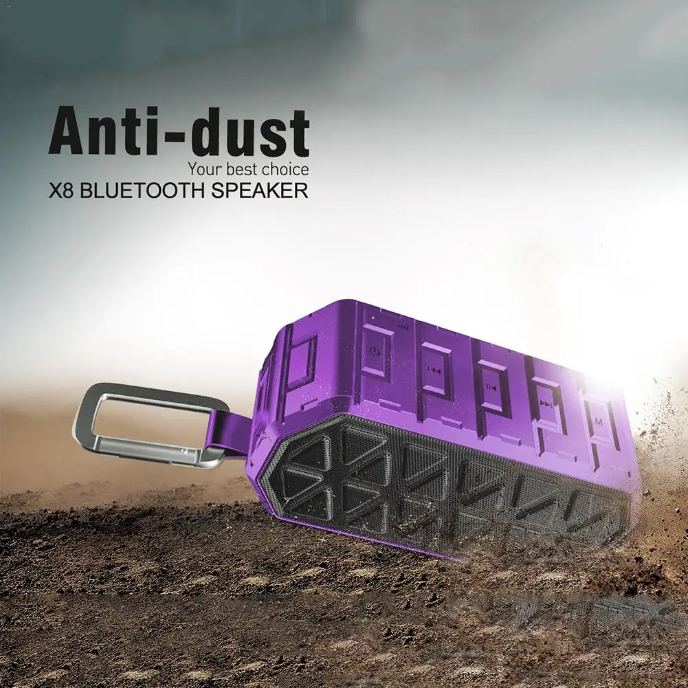 Военный Bluetooth аудио Водонепроницаемый Анти падение пыленепроницаемый динамик