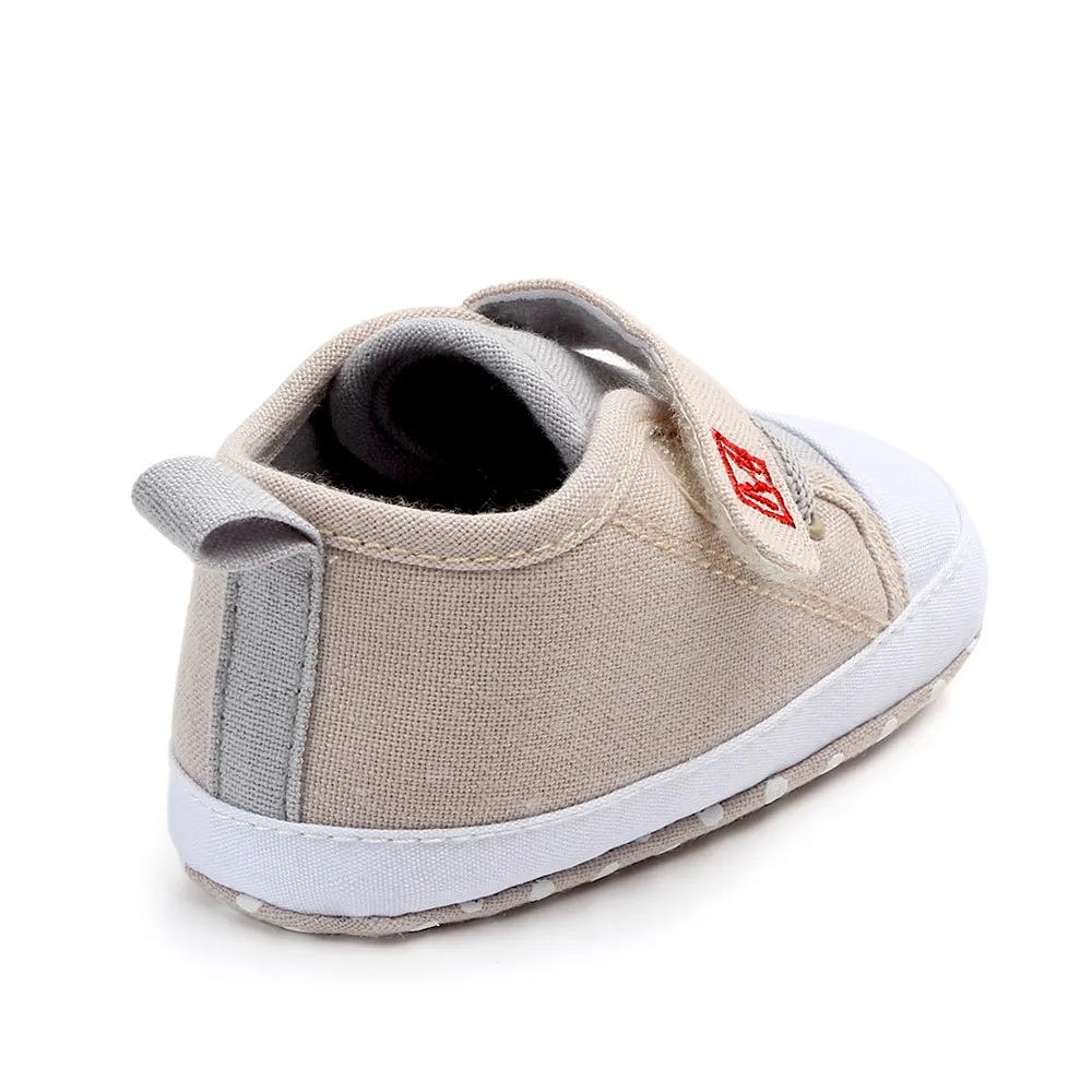 

Newborn Baby Shoes Boys Girls Canvas Letter First Walkers Soft Sole Shoes scarpe neonato newborn baby booties