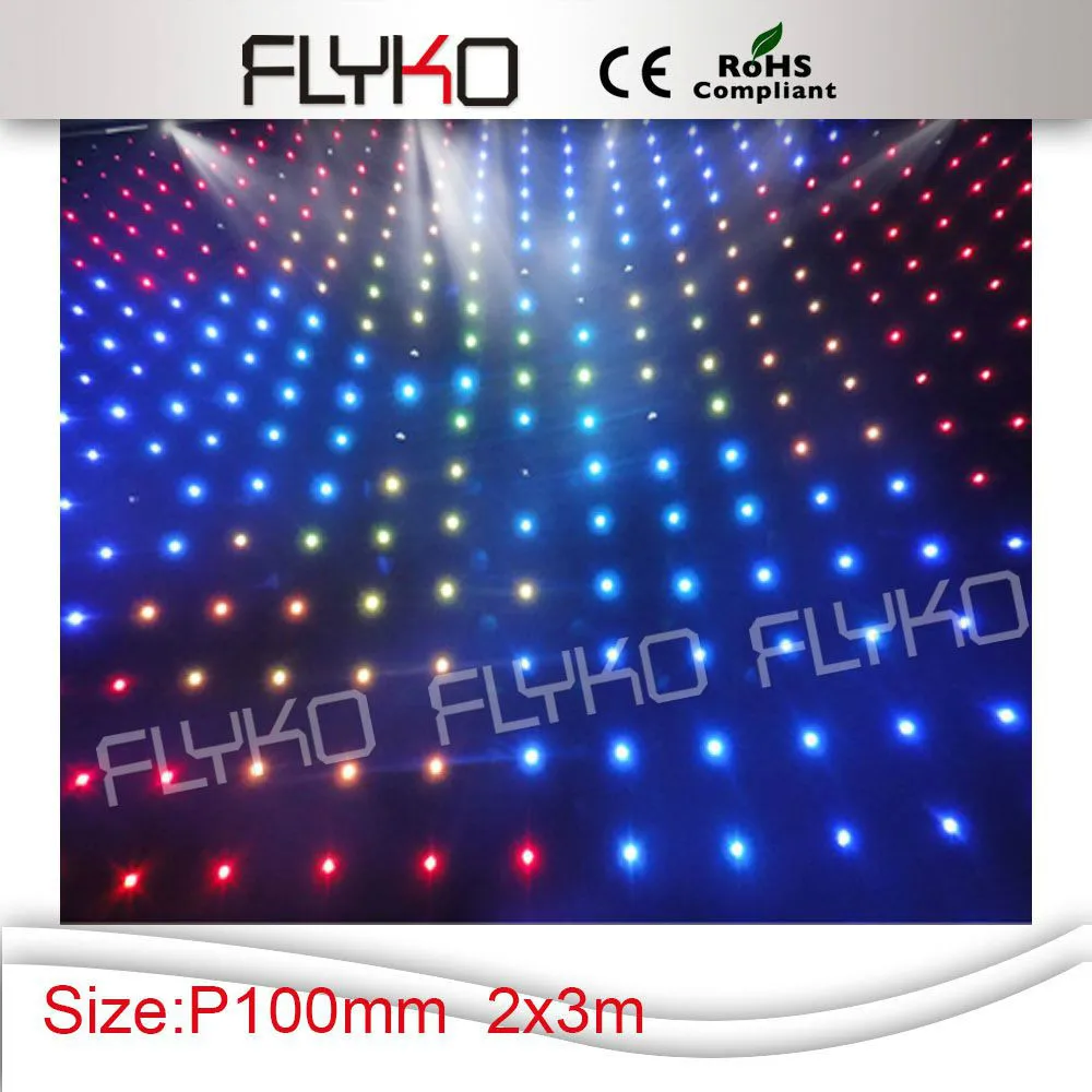 P10 3х2 м новый продукт секс видео дисплей мягкий rgb светодиодный экран занавески|led