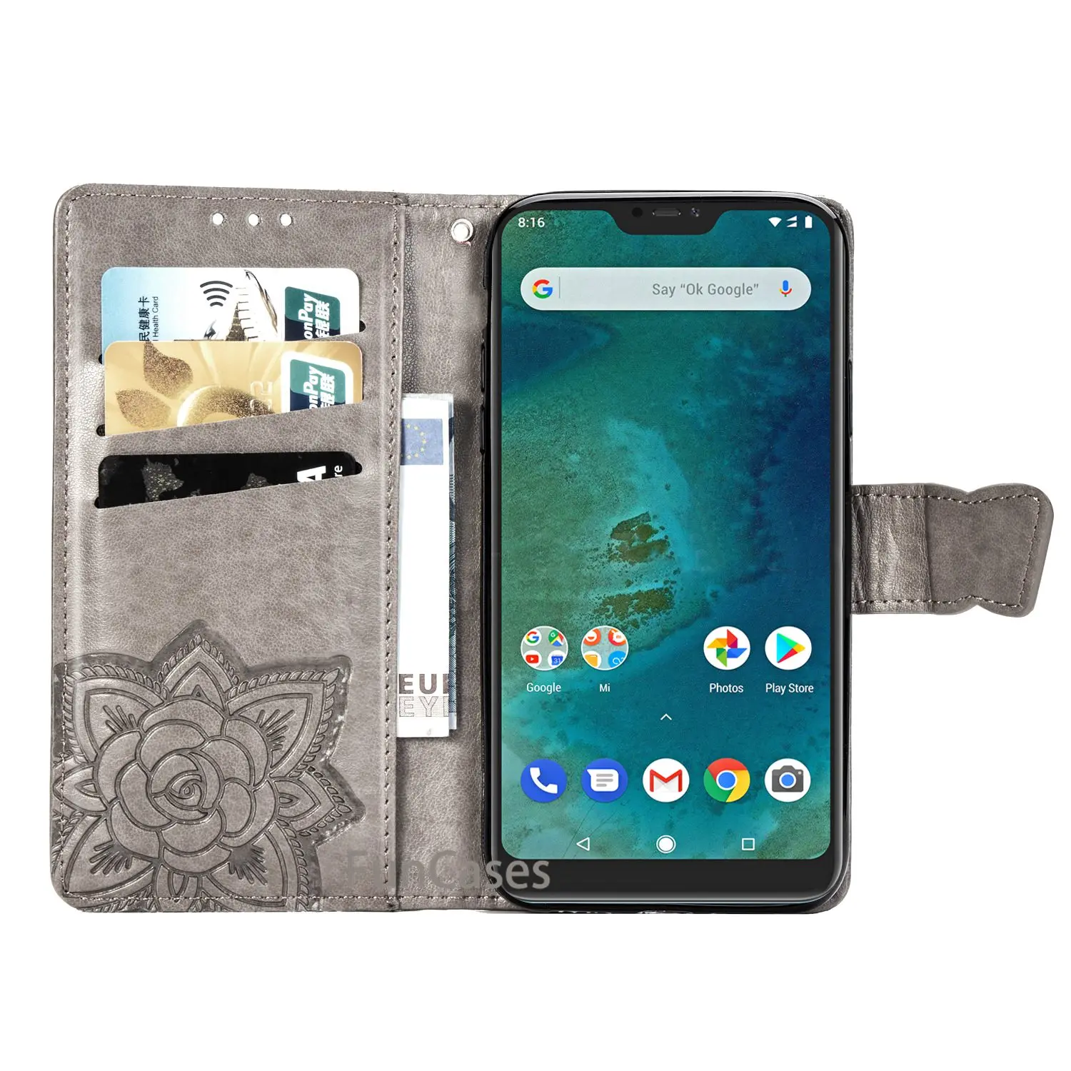 Чехол для телефона Xiomi Redmi 6 Pro чехол Xiaomi 6pro кожаный бумажник флип книжка