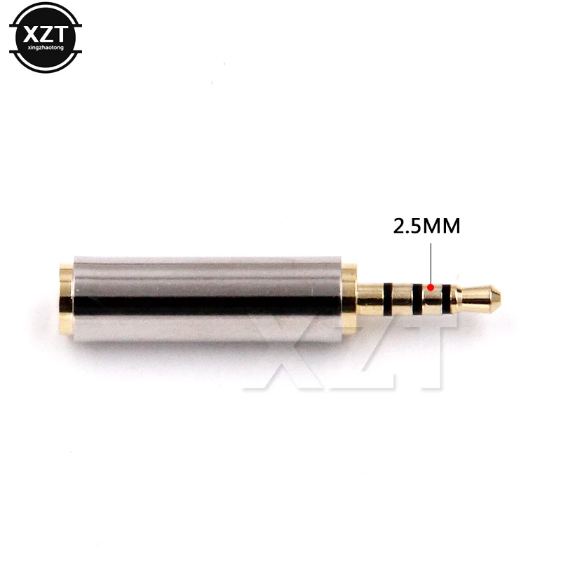 1 шт. аудио адаптер для наушников 2 5 мм|3.5 female male|headphone adapter3.5 mm male |