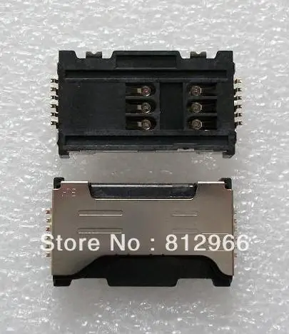 5 шт./лот оригинальный новый держатель для считывателя sim-карт Samsung Galaxy S Duos S7562 S7562I