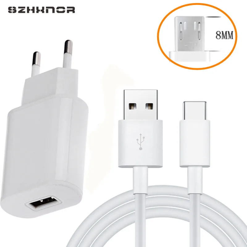 8 мм сверхдлинный Адаптер зарядного устройства Micro Usb 5 в 2 а для Samsung Galaxy J7 J5 Lg K8 K10 2017