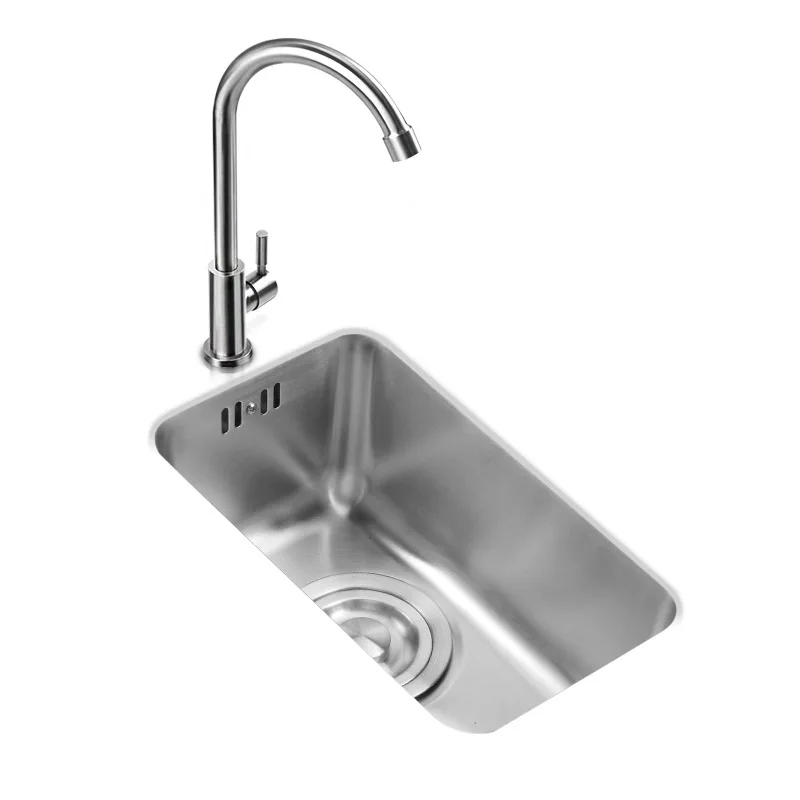 

ITAS9927 304 stainless steel single bowl groove bar counter sink balcony kitchen sink washing dish vegetable with hose