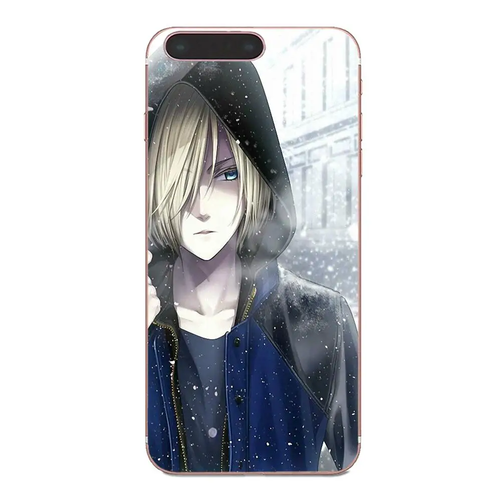 Yuri On Ice Мягкий Силиконовый ТПУ прозрачный узор для Galaxy J1 J2 J3 J330 J4 J5 J6 J7 J730 J8 2015 2016 2017