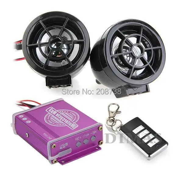 Водонепроницаемый мотоцикл аудио пульт дистанционного Звук Системы TF карты MP3 fm