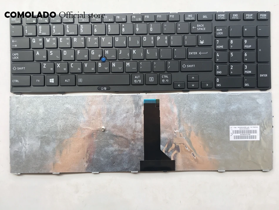KR Корейская клавиатура для TOSHIBA Tecra R850 R950 R960 черная ноутбука макет|Клавиатуры