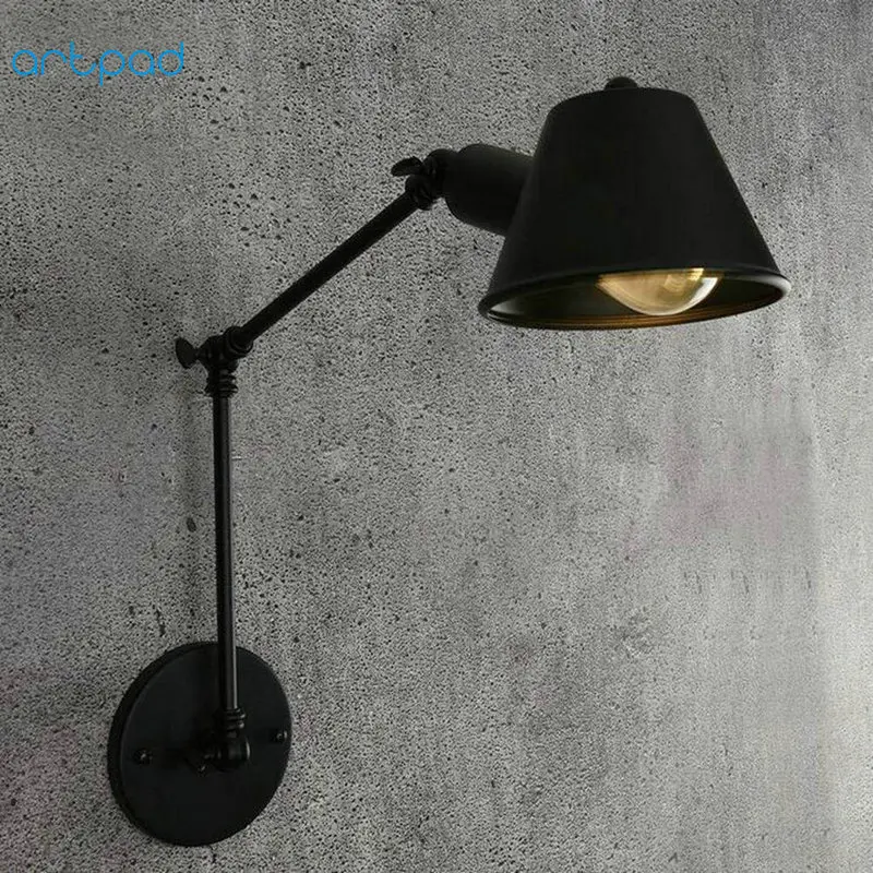 Artpad американская промышленная настенная лампа Jielde длинная Складная рукоятка