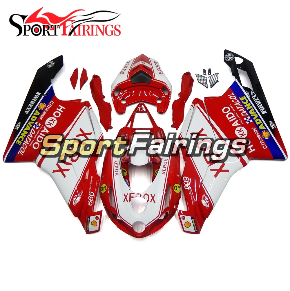 Белый Красный Черный Полный обтекатели для Ducati 999 749 2003 2004 Monoposto 03 04 ABS пластик впрыска мотоцикла тела комплект