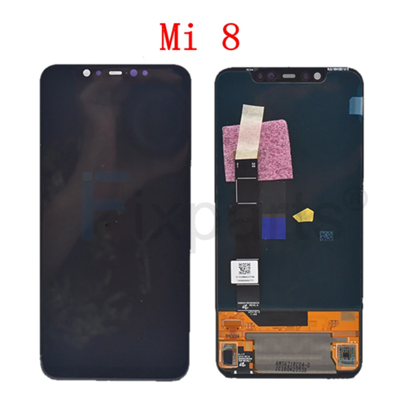 Amoled экран для Xiaomi Mi 8 ЖК дисплей с дигитайзером в сборе сменный сенсорный 6 21 дюйма
