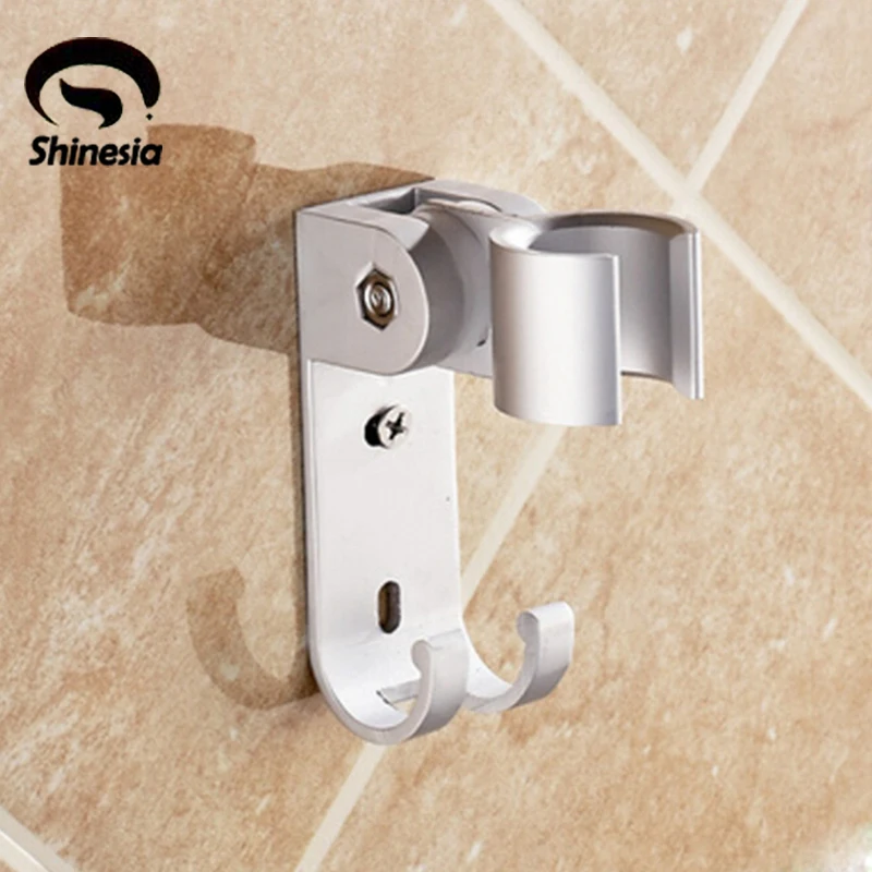 Однотонный алюминиевый настенный держатель для ручного душа ручной распылитель