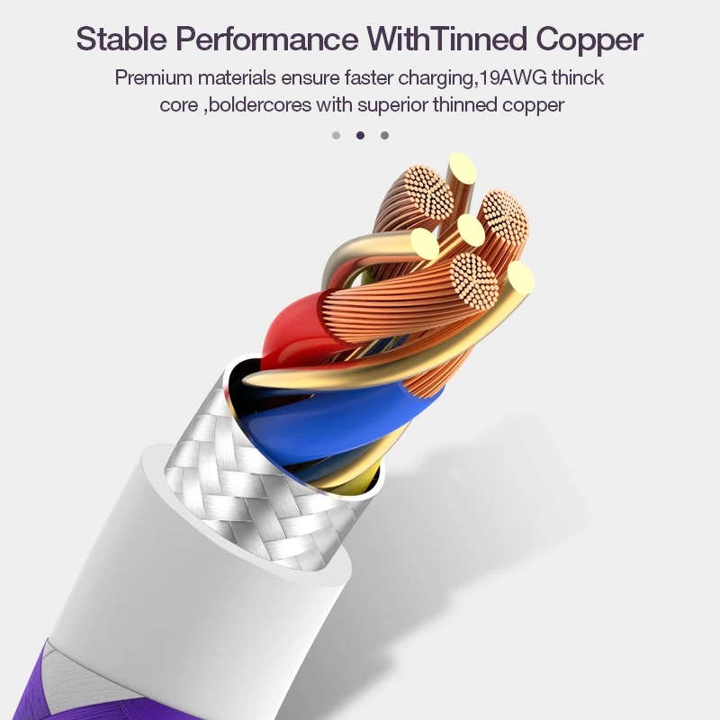 Зарядный кабель posugear USB C type line 5A для Huawei P20 Lite Pro Samsung S9 8 plus note 9|Кабели мобильных