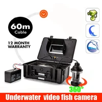 7 underwater fish finder 60m cable underwater video camera light controllable night vision visual camera for fishing