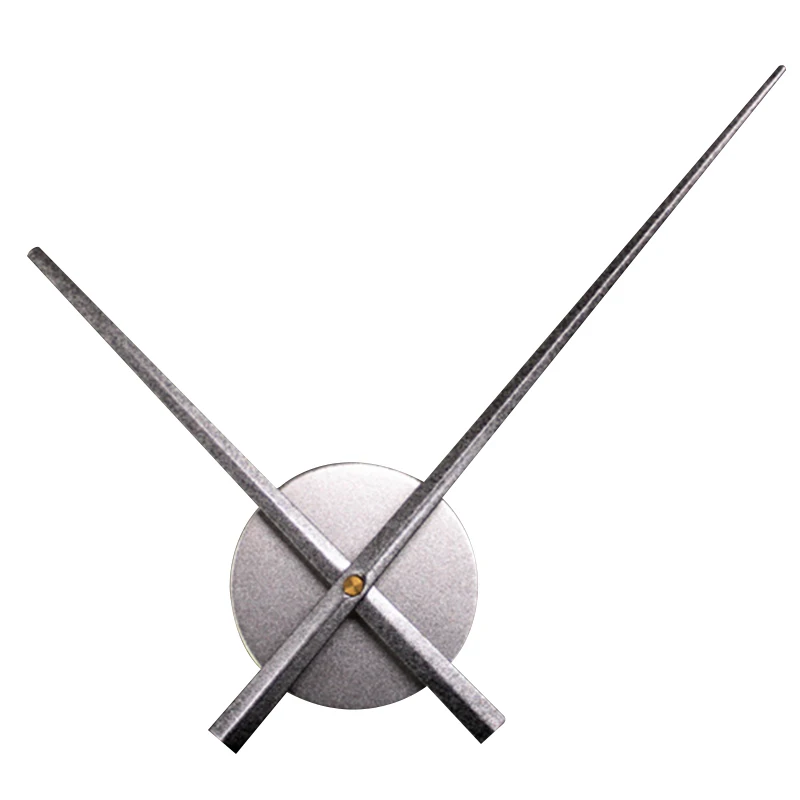 Простые Дизайнерские 3D настенные часы сделай сам с большой стрелкой кварцевые