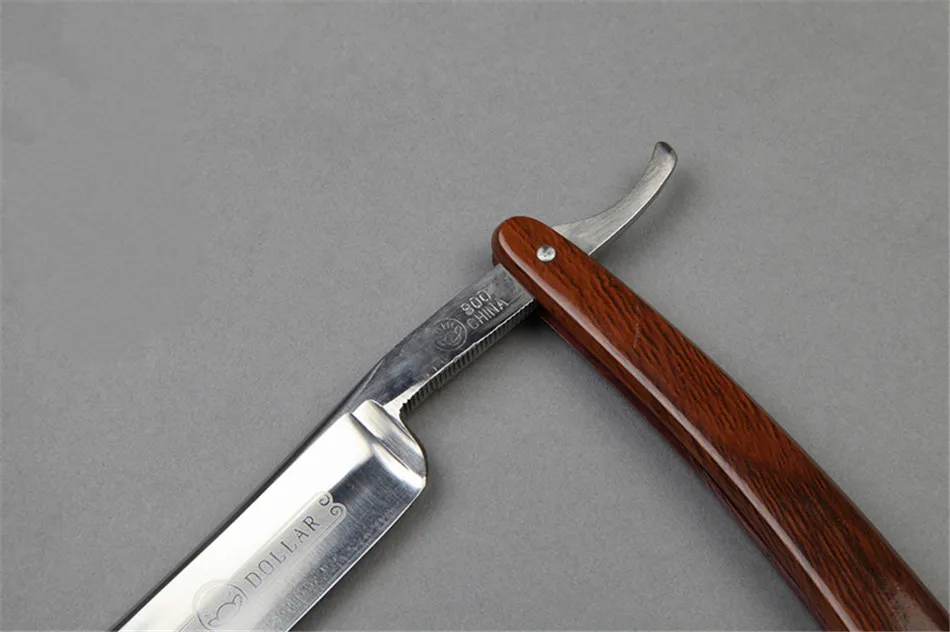 Japan440C стальная прямая Бритва для мужчин бритвенные бритвы парикмахера медная