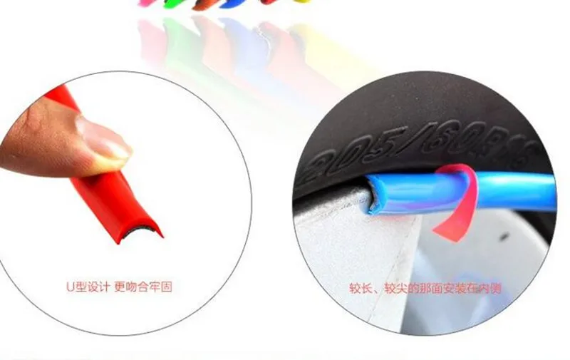 HOT car styling 8 M Car Wheel Hub Tire Sticker for Hyundai elantra ix35 solaris accent i30 ix25 tucson 2016 i20 i40 Accessories |