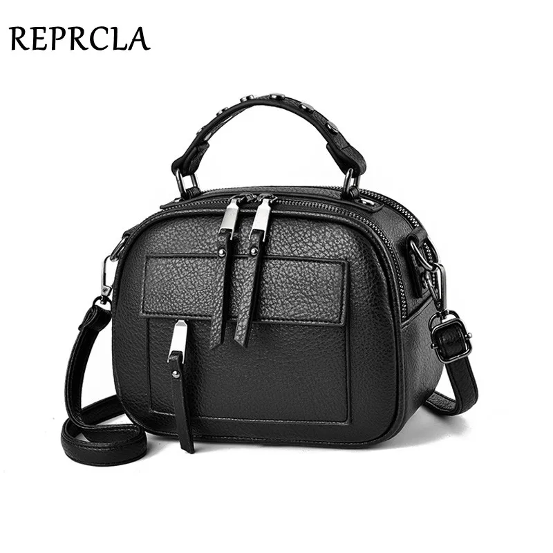 REPRCLA, новая дизайнерская сумка, женская сумка на плечо, два отделения, сумки через плечо, искусственная кожа, маленькие женские сумки-тоут, сумки-мессенджеры