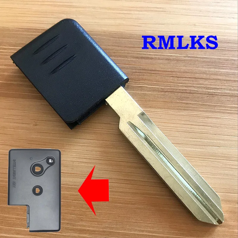 Аварийный дистанционный ключ без ключа необработанная пустая вставка лезвие