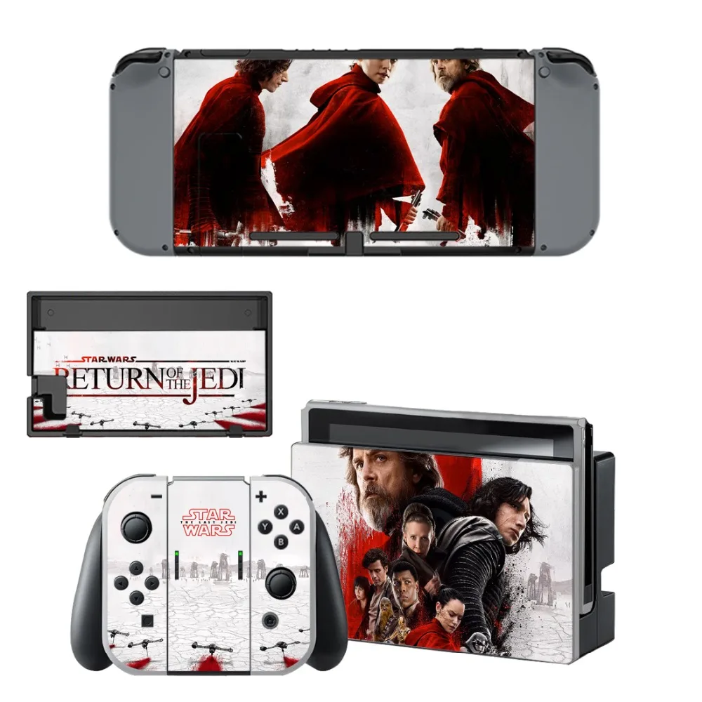 Стикеры Звездных войн, nintendo switch, кожа, переключатель, Vinilo, наклейка для nintendo Switch, NS, консоль, контроллер Joy-con