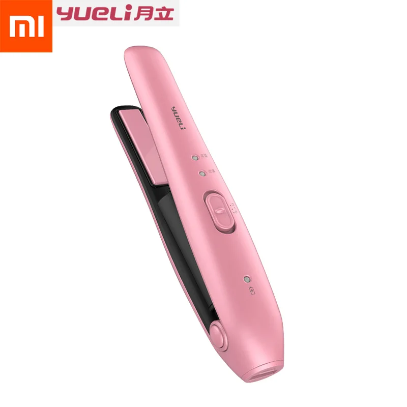 Xiaomi YueLi, беспроводной мини выпрямитель для волос, 2500 мА/ч, аккумулятор, внешний аккумулятор, портативный светодиодный индикатор для путешествий, дома