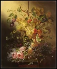 Вышивка Счетный набор крестиков рукоделие-ремесла 14 ct DMC цвет DIY Искусство ручной работы Декор-цветы, фрукты и птица