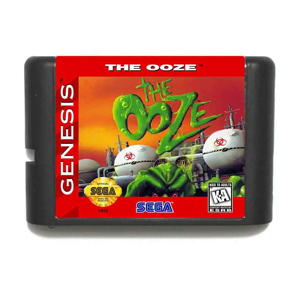 Игровая карта Ooze NTSC-USA 16 bit MD для Sega Mega Drive Genesis | Электроника