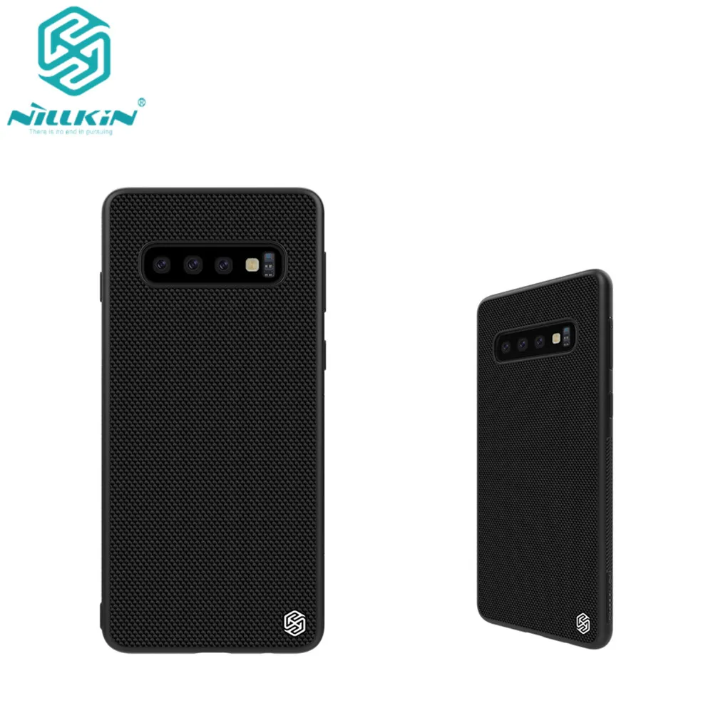 

Nillkin нейлоновая PC Пластиковая Задняя крышка для Samsung Galaxy S10 текстурированная Защитная крышка для Samsung Galaxy S10 plus