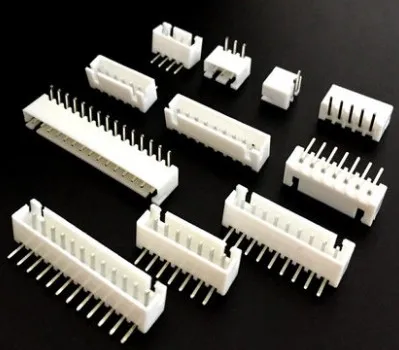 20 шт XH2.54 2P/3P/3P/4P/5P/6P/7P/8P/9P/10P/11P/12P изгиб прямоугольный штыревой разъем для печатной
