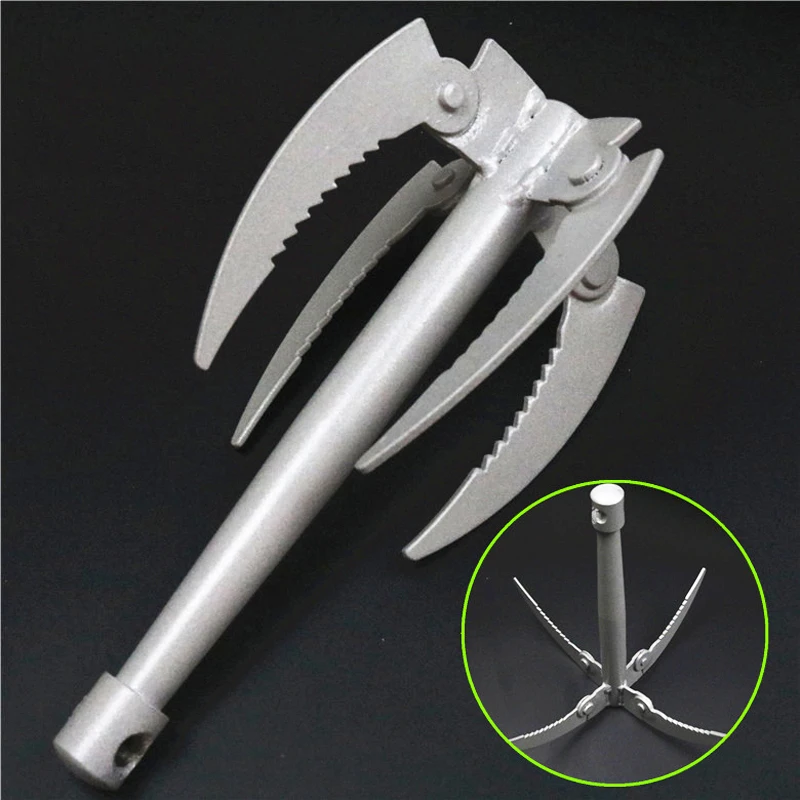 Jdsr складной четыре зуб Якорный нож кошка альпинистская садовые растения Уидер