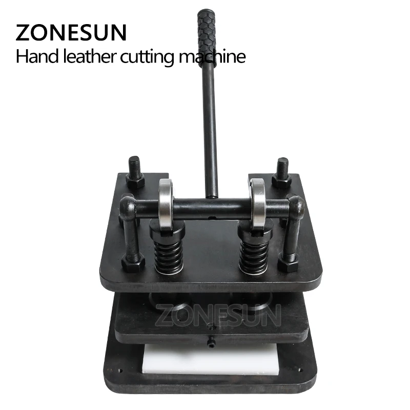ZONESUN 2614 ручной станок для резки кожи DIY бумажник мешок фото бумага пвх лист