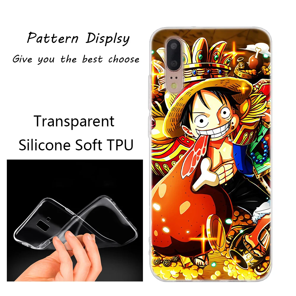 013 Популярный силиконовый чехол с обезьянкой D Luffy для huawei P30 P20 P10 P9 P8 Lite P30 P20 Pro Mini P Smart Plus - Цвет: 013