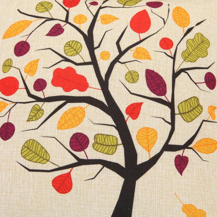 Дерево жизни стиль съемные подушки чехлы для сидений наволочки/диван украшение