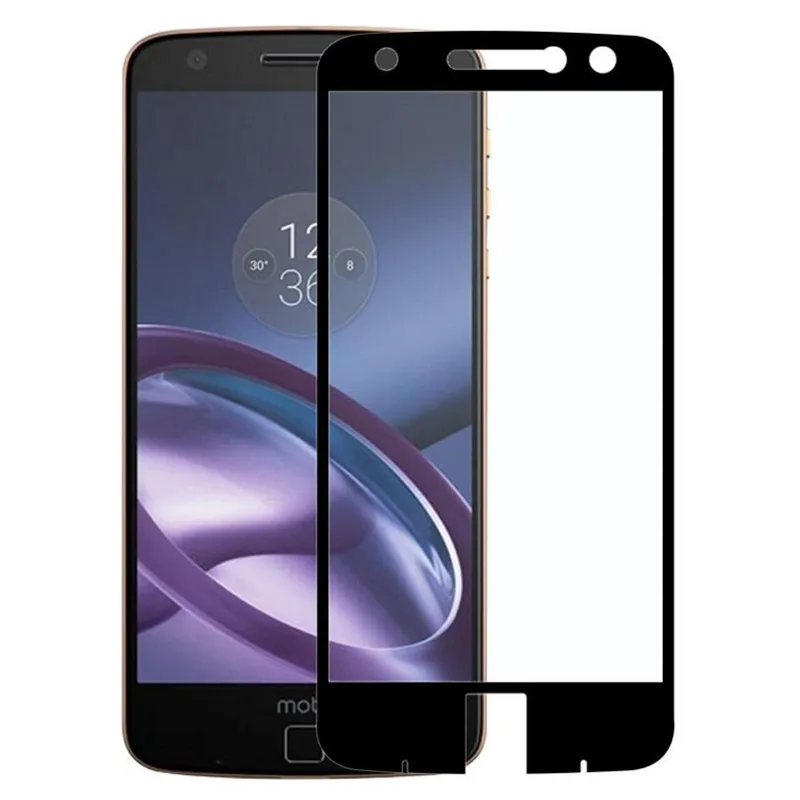 3D закаленное стекло для Motorola MOTO Z полное покрытие защитная пленка