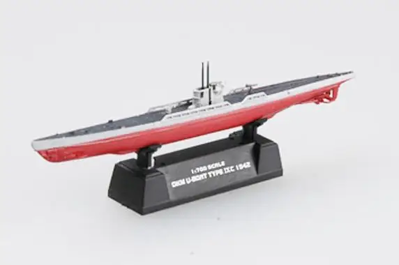 Немецкая подводная лодка типа IXC U-9C u-лодка 1/700 литье под давлением легкая модель |
