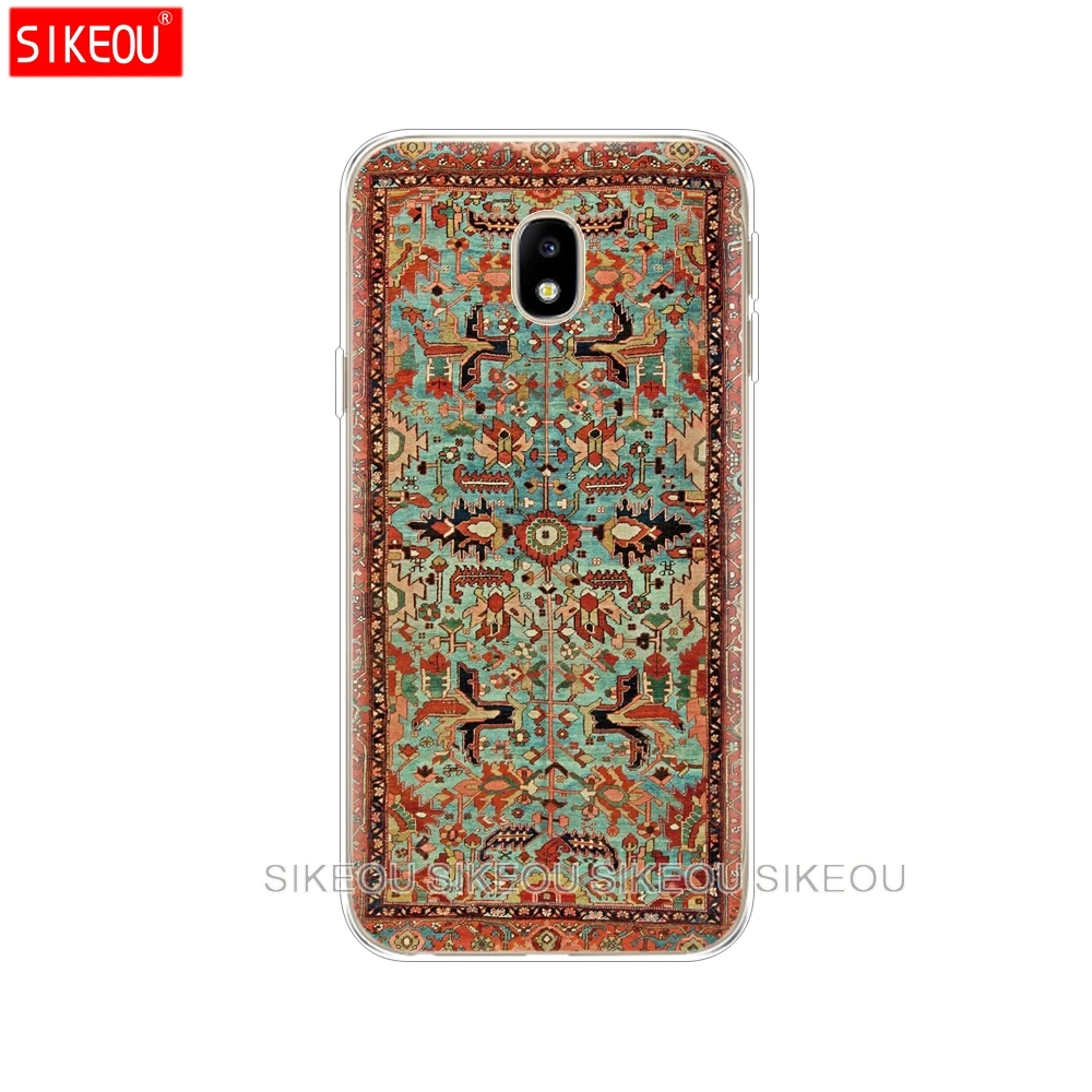 Силиконовый чехол для телефона Samsung Galaxy J3 J5 J7 2017 J330 J530 J730 PRO j2 2018 персидский ковер