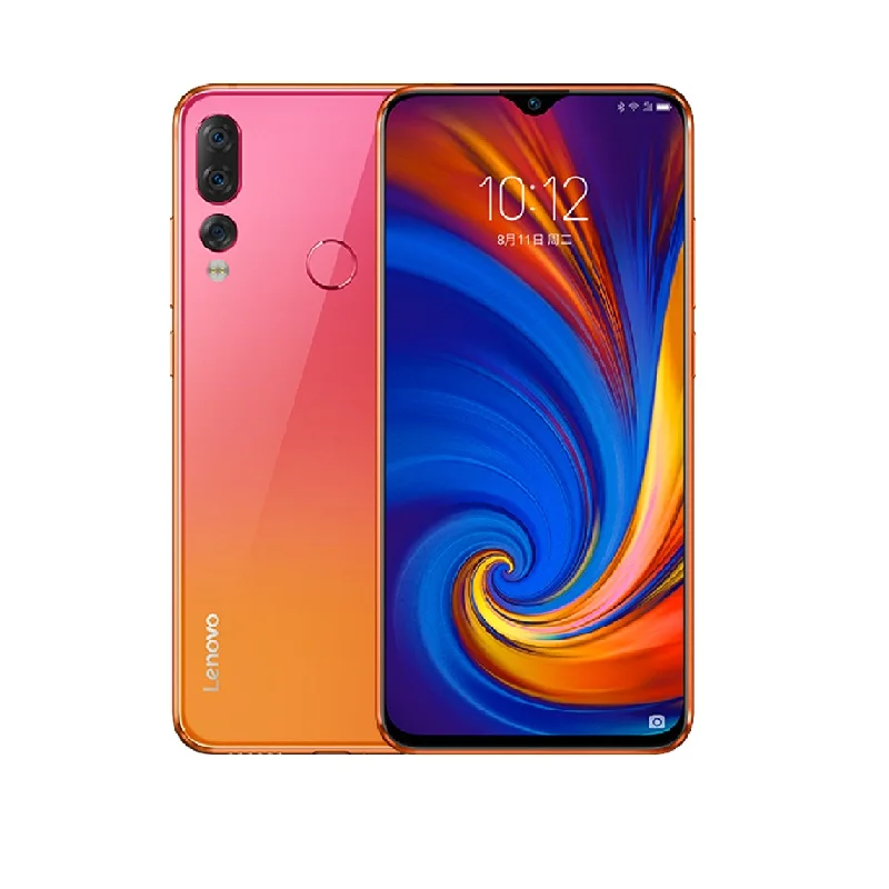 Многоязычная версия мобильного телефона lenovo Z5S L78071 Восьмиядерный AI три камеры Snapdragon 710 QHD ZUI 10,0 4G FDD LTE 6,3 - Цвет: Orange 6G + 64G
