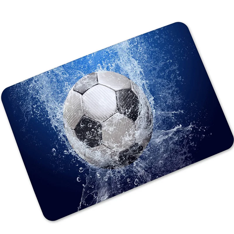 Резиновые коврики креативный коврик с изображением футбольного поля газона для
