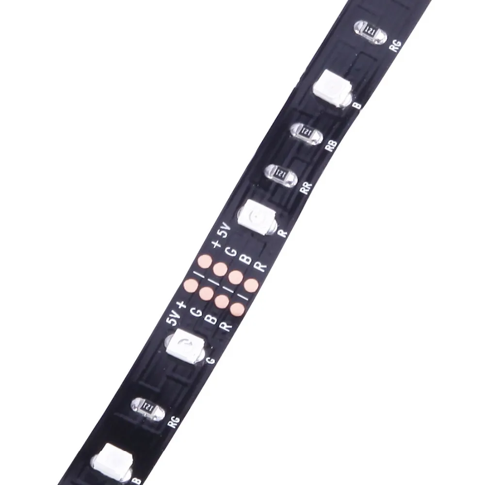 24 Вт 60leds SMD 3528 USB ТВ голые черные доска rgb дюралайта Длина: 5 м DC В | Лампы и освещение