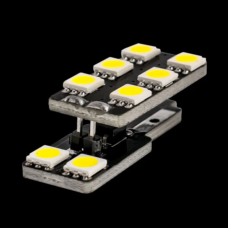 1 шт. T10 W5W 8 светодиодов 5050 smd CANBUS без ошибок Автомобильный Дверной Свет S освещение