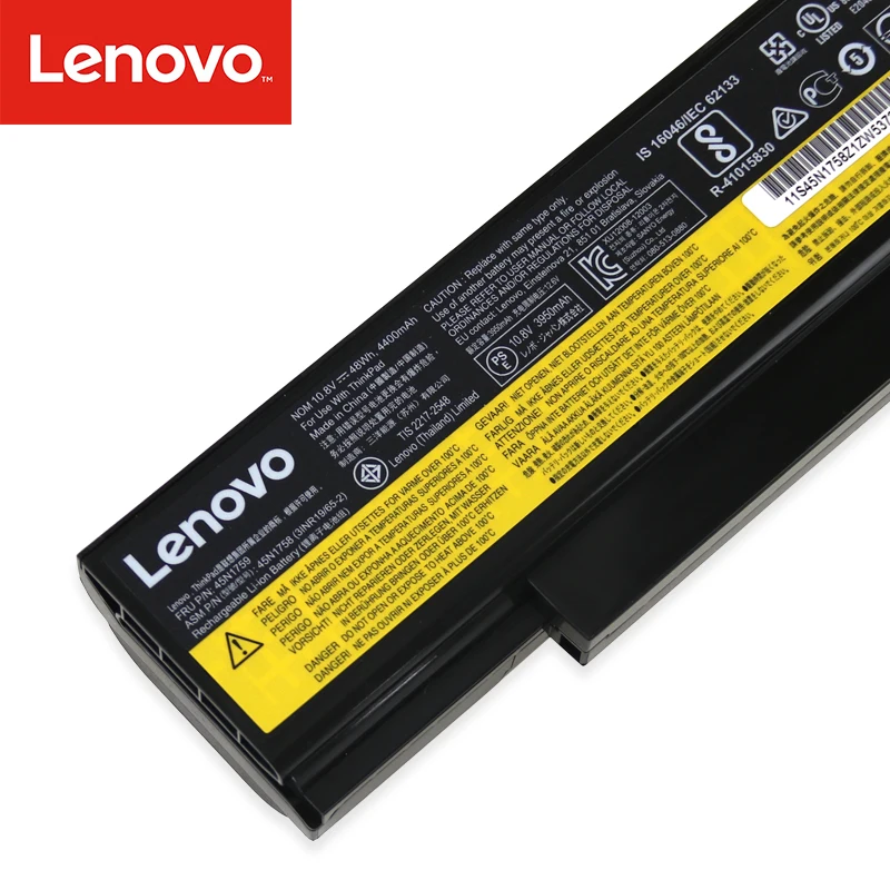 Original Laptop battery For Lenovo Thinkpad E555 E550 E550C 45N1759 45N1758 45N1760 45N1761 6CELL | Компьютеры и офис