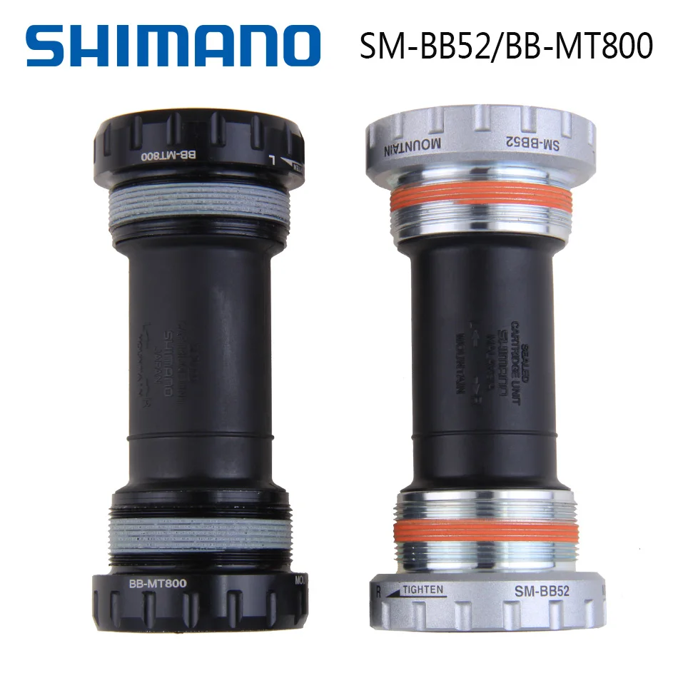 SHIMANO DEORE SM BB52 BB MT800 полый tech II Нижний Кронштейн полой оси резьба для XT MTB горный