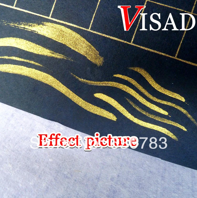 30 мл VISAD золотые акриловые краски для рисования каллиграфия акварель Золотая