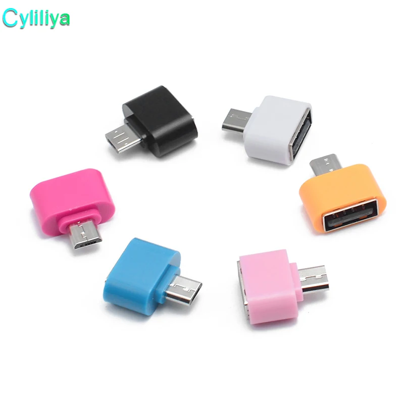 500 шт. 5 контактный мини микро USB OTG к 2 0 адаптер совместимый с Планшетными ПК Samsung