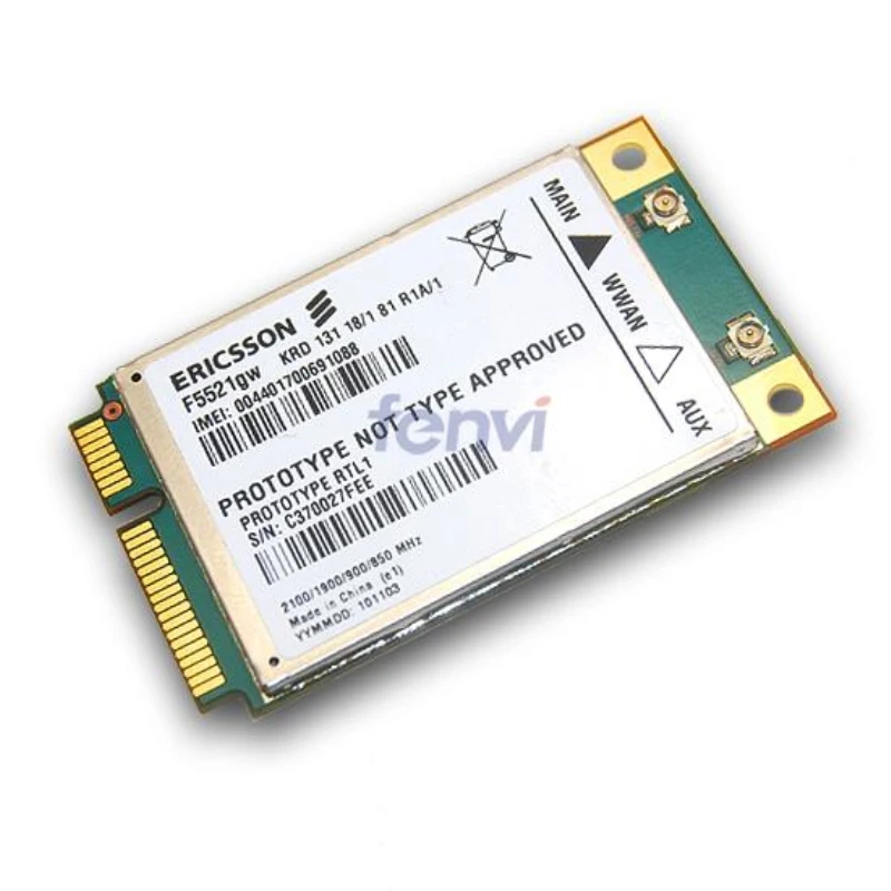 Универсальный Ericsson F5521GW Беспроводной WWAN 3 Г Карта 21 Мбит HSPA + HSPA/EDGE/GPRS/GSM Модуль