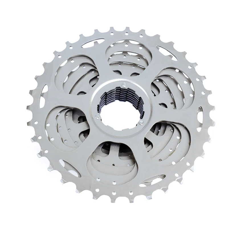 MTB 11-34T 10 скоростей кассета велосипедная Звездочка свободного хода cdg 10S горный велосипед свободного хода 36T Сверхлегкий 389g серебристый VG спортивный