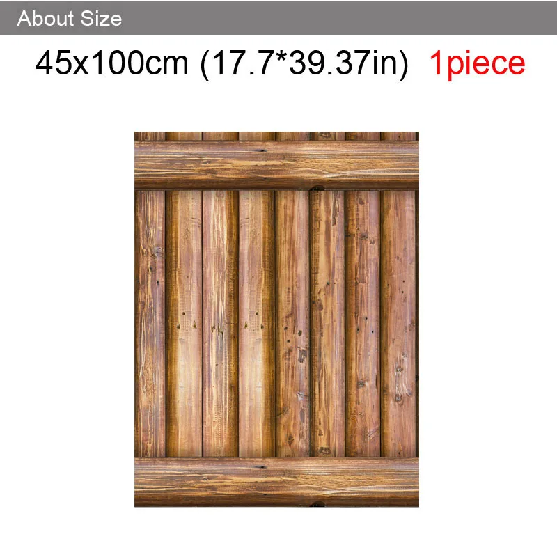 [Fundecor] деревянная настенная бумага, самоклеющаяся для гостиной, спальни, детской комнаты, домашний декор, 3d настенная бумага в рулонах, фрески, наклейки на стену - Цвет: Picture Color