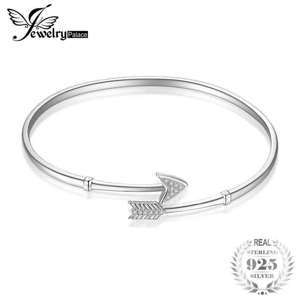 JewelryPalace Мода создан синий шпинель фианит Регулируемый Браслет манжета браслеты
